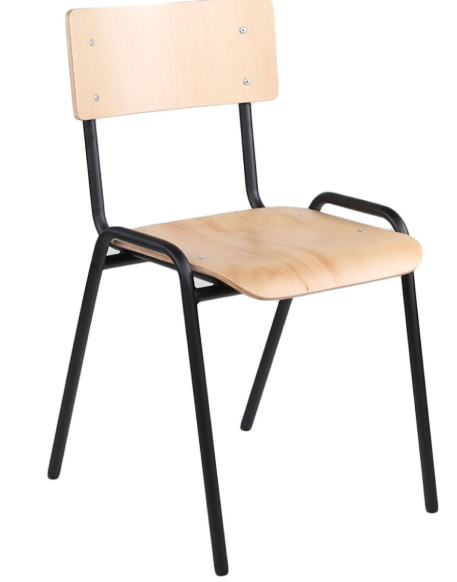 Chresta Kantinestoel uit de zakelijke collectie van Iron Maison